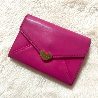 ポールスミス(Paul Smith)のPaul Smith ポールスミス　カードケース　名刺入れ　ピンク　ラブレター(名刺入れ/定期入れ)