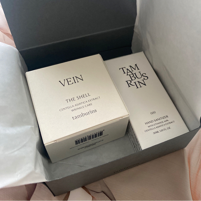 TAMBURINS ハンドクリーム サニタイザー ギフト用セット TAMBURINS ハンドクリーム VEIN