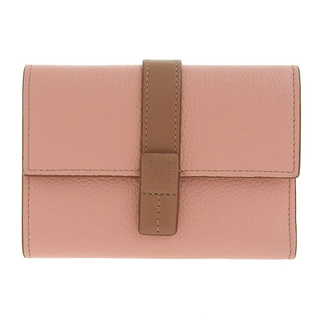 本物保証】 超美品 ロエベ LOEWE バーティカルウォレット スモール 三