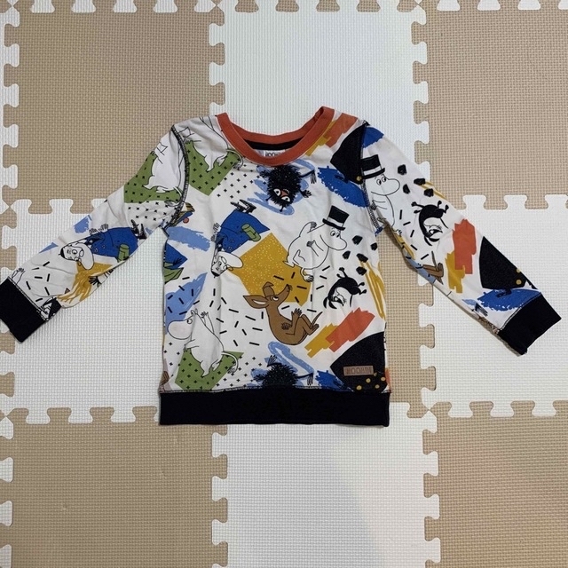 MOOMIN(ムーミン)のムーミン　キッズ　ロンT  カットソー　トップス　104cm キッズ/ベビー/マタニティのキッズ服男の子用(90cm~)(Tシャツ/カットソー)の商品写真