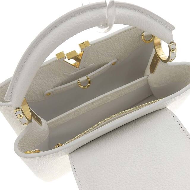 【本物保証】 箱・布袋付 新品同様 ルイヴィトン LOUIS VUITTON カプシーヌ BB 2WAYバッグ トリヨンレザー ブロン M54294 希少 レア
