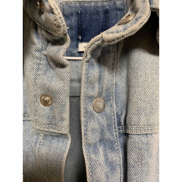 ZARA(ザラ)のダメージデニムジャケット　ザラ メンズのジャケット/アウター(Gジャン/デニムジャケット)の商品写真