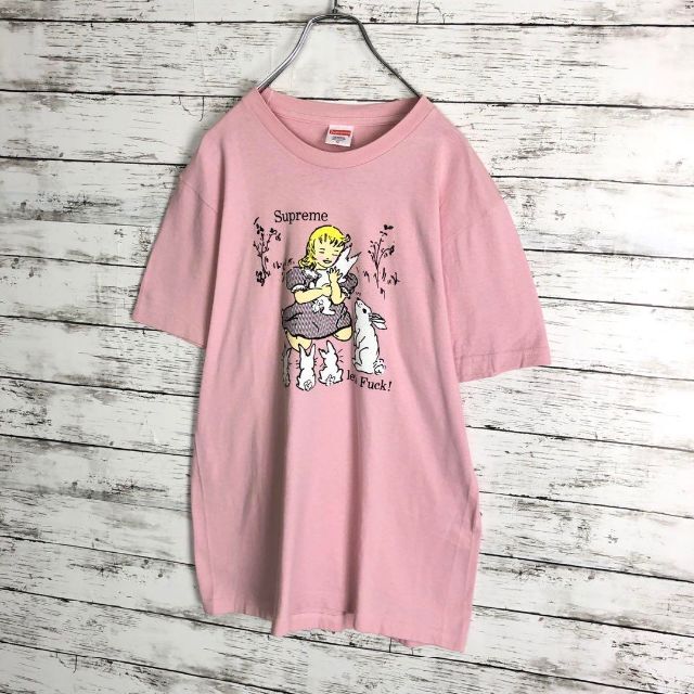 7362 【入手困難】シュプリーム☆ビッグロゴ定番カラー人気デザインtシャツ美品