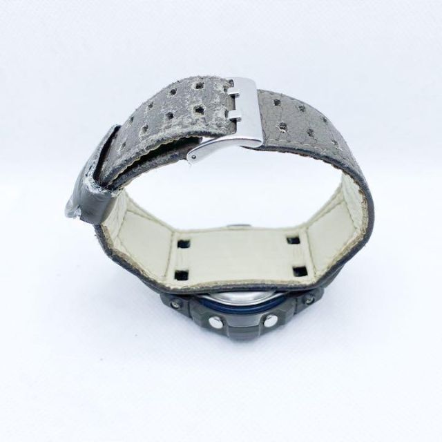 a8 CASIO ジーショック メンズ腕時計 革ベルト