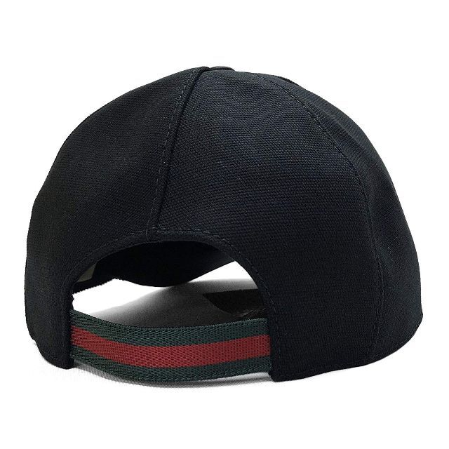 Gucci - 3 GUCCI キャンバス ベースボールキャップ 男女兼用 size M の