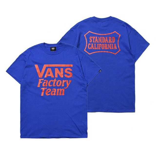 VANS STANDARD CALIFORNIA 20周年 Tee キムタク 青メンズ