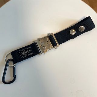 ポーター(PORTER)のポーター porter ジョイント キーホルダー シルバー カラビナ(キーホルダー)