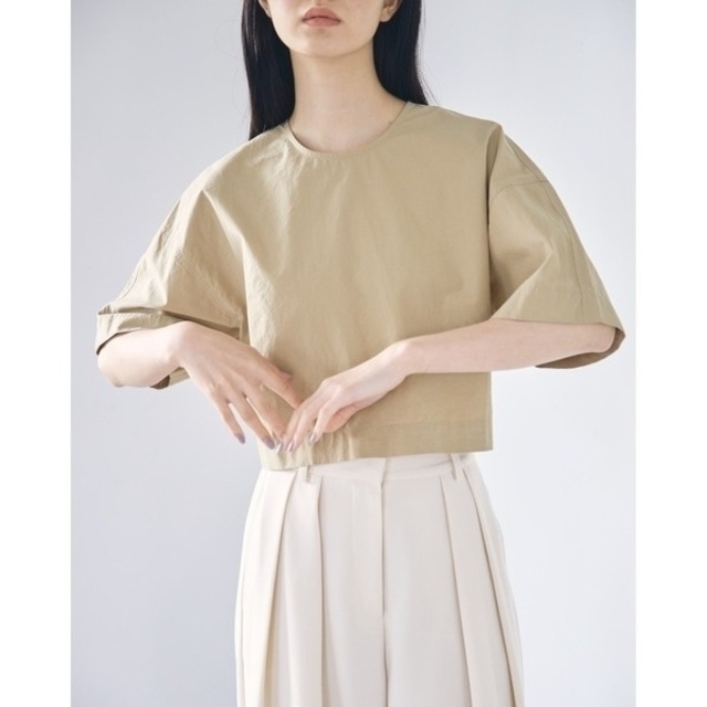 todayful  ブラウス　Halfsleeve Compact Blouse