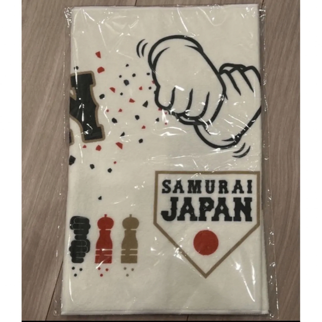 MIZUNO(ミズノ)の侍ジャパン 2023 WBC 限定 ヌートバー ペッパーミル フェイスタオル スポーツ/アウトドアの野球(応援グッズ)の商品写真