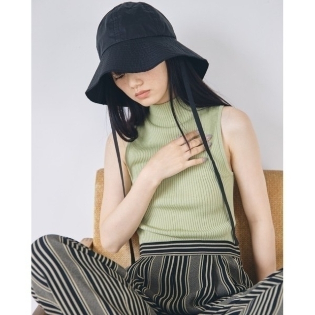 TODAYFUL(トゥデイフル)の【美品】’22人気完売 TODAYFUL バックブリムハット つば広帽子 バケハ レディースの帽子(ハット)の商品写真