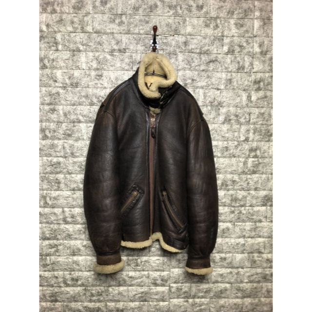 SCHOTT ショット B-9 ムートン ボンバージャケット フライト レザー