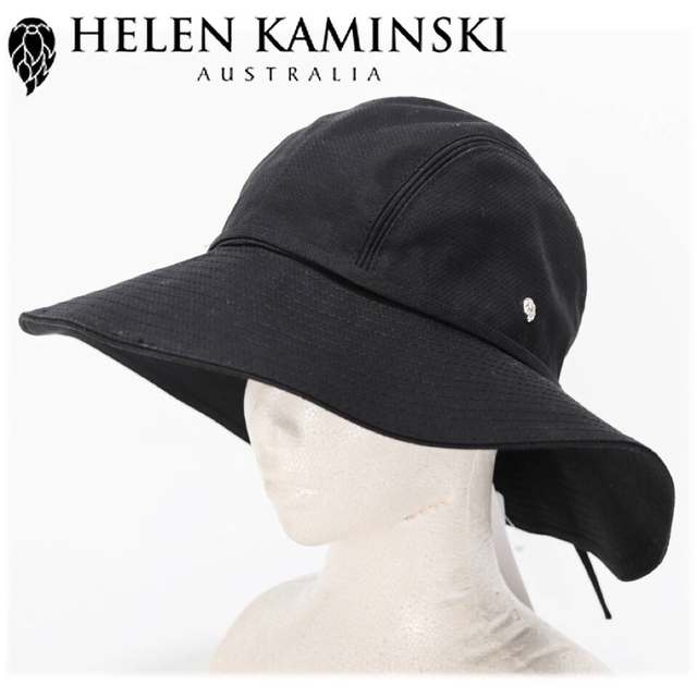 HELEN KAMINSKI(ヘレンカミンスキー)の《ヘレンカミンスキー》新品 春夏 軽量 つば長めバケットハット F(55～57) レディースの帽子(ハット)の商品写真