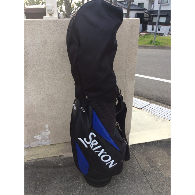 Srixon(スリクソン)のryooota様専用　スリクソン SRIXON キャディーバック 黒青色 9イン スポーツ/アウトドアのゴルフ(バッグ)の商品写真