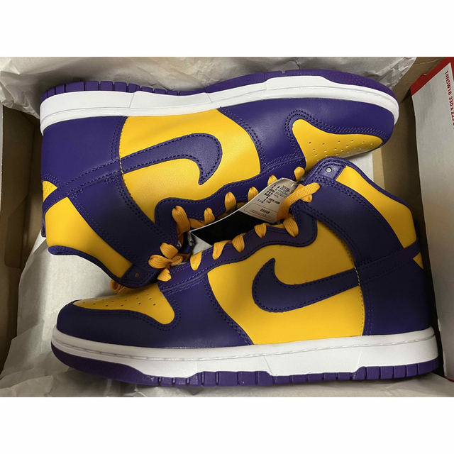 NIKE(ナイキ)のNike Dunk High Retro Lakers メンズの靴/シューズ(スニーカー)の商品写真