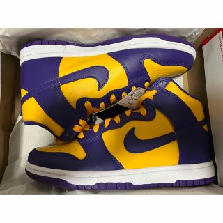 ナイキ(NIKE)のNike Dunk High Retro Lakers(スニーカー)