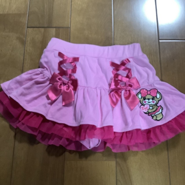 EARTHMAGIC(アースマジック)のスカパン キッズ/ベビー/マタニティのキッズ服女の子用(90cm~)(スカート)の商品写真