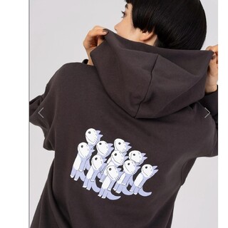 グラニフ(Design Tshirts Store graniph)のグラニフ　graniph　11ぴきのねこ(11ぴきのねこ)｜パーカーワンピース(ロングワンピース/マキシワンピース)
