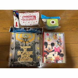 ディズニー(Disney)のディズニー　ポーチ　ノート　まとめ売り(キャラクターグッズ)