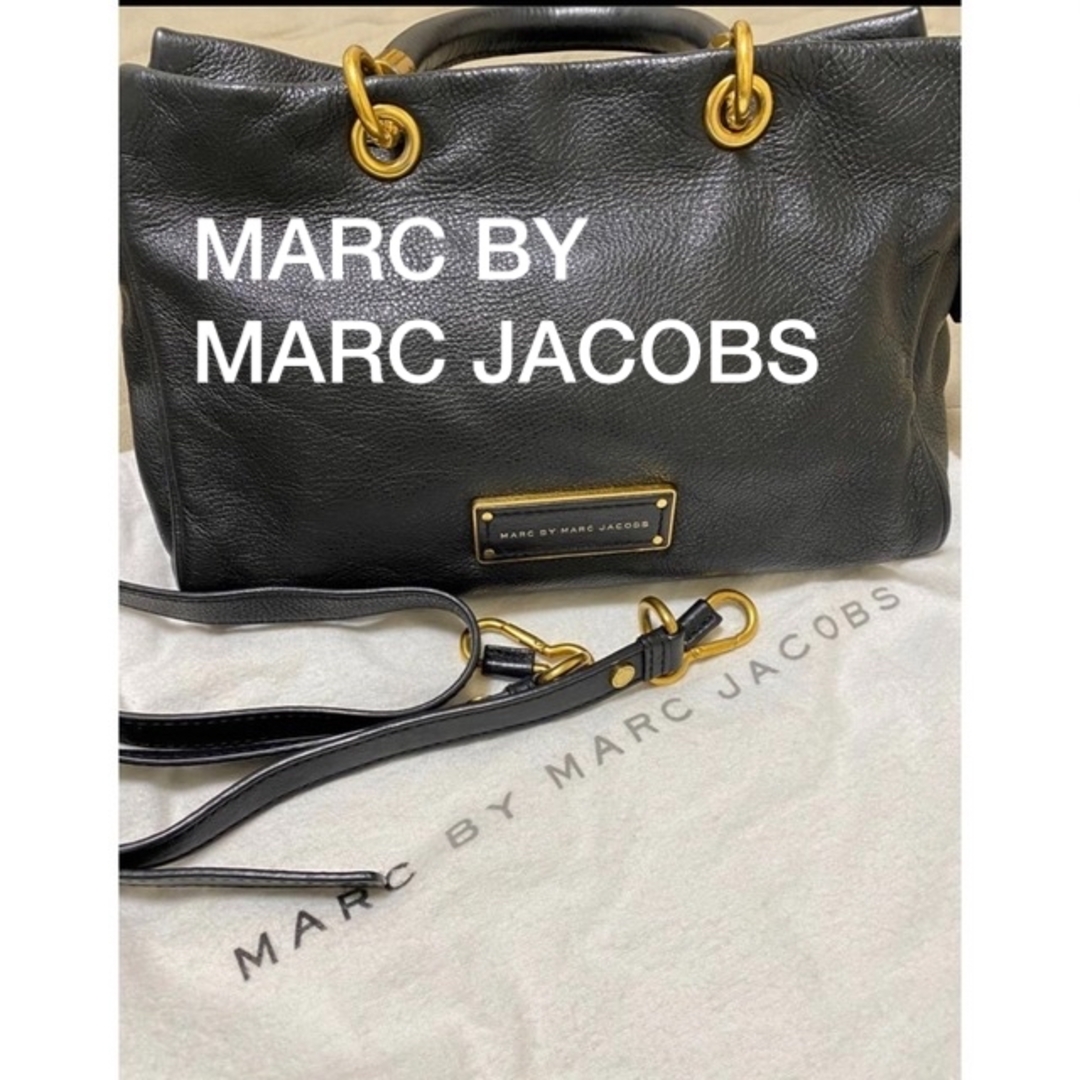 MARC BY MARC JACOBS 2wayバッグ 黒 | フリマアプリ ラクマ