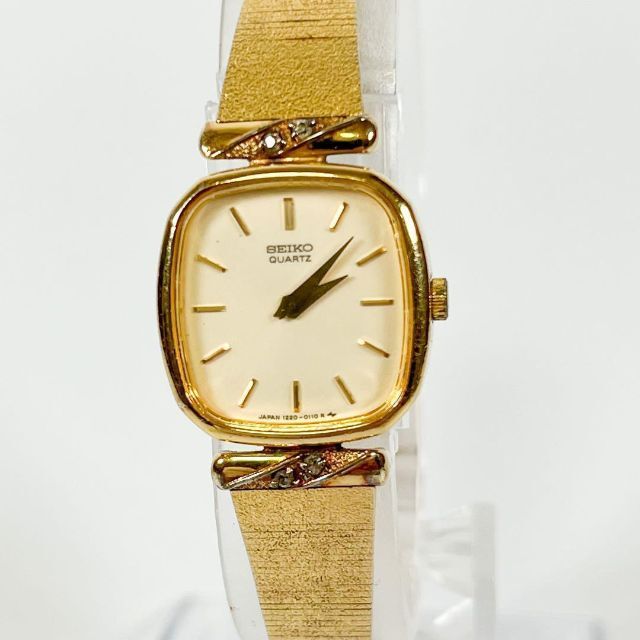 【美品】i49 SEIKO セイコー ステンレス ゴールド チェーン