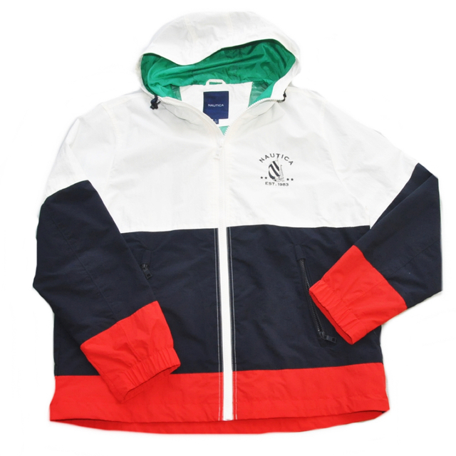 NAUTICA/SAILING LOGO SPRING HOODIE ジャケット