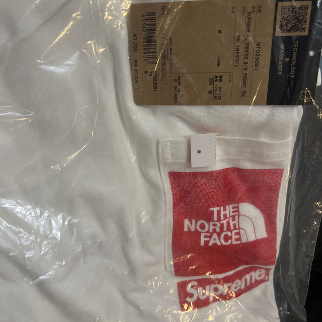 Supreme North Face Printed Pocket Tee  M