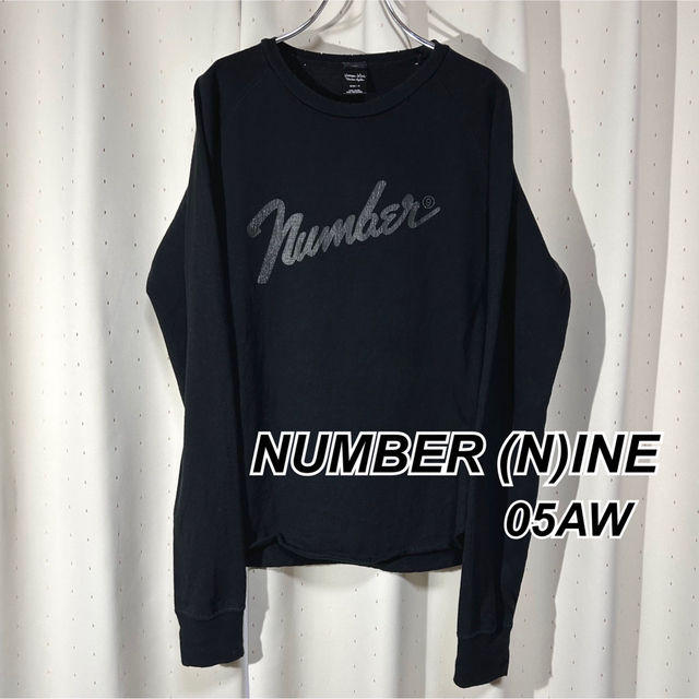 numbernine ナンバーナイン カットソー ロンT ハイスト期 フェンダー