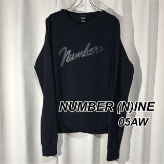 ナンバーナイン(NUMBER (N)INE)のナンバーナイン 05AW ハイスト期 フェンダーロゴカットソー ダメージ加工(Tシャツ/カットソー(七分/長袖))