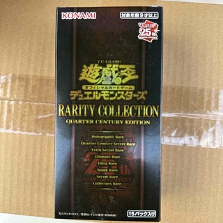 ユウギオウ(遊戯王)の遊戯王 25th RARITY COLLECTION 1BOX シュリンクなし(Box/デッキ/パック)