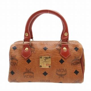 エムシーエム(MCM)のMCM ヴィセトス モノグラム ミニ ボストン ショルダー バッグ 2WAY(ショルダーバッグ)