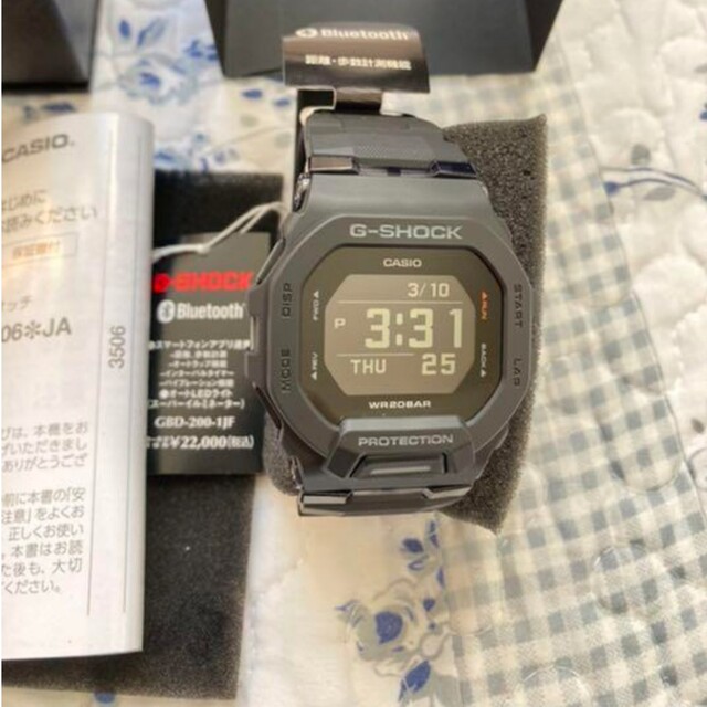 2022新作 Pre Autumn 【値下げ不可】CASIO G-SHOCK G-SQUAD GBD-200