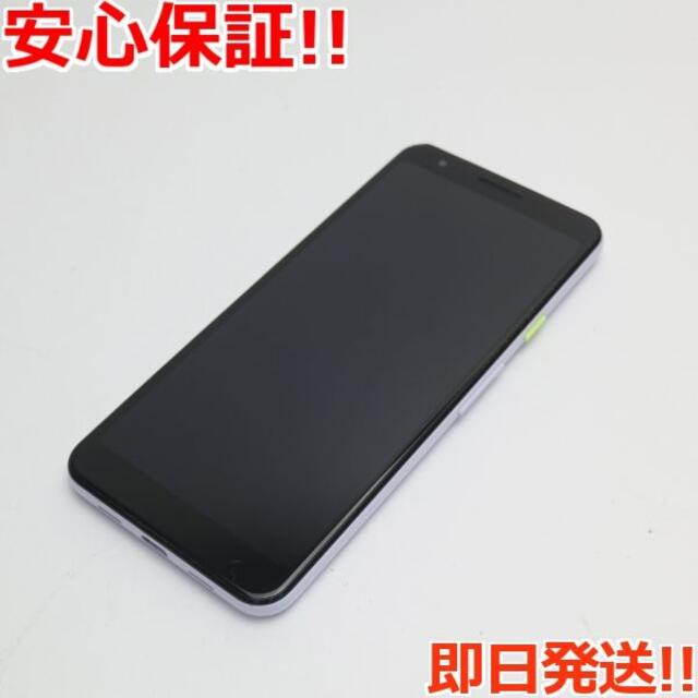 超美品 SoftBank Google Pixel 3a パープリッシュSoftBank3