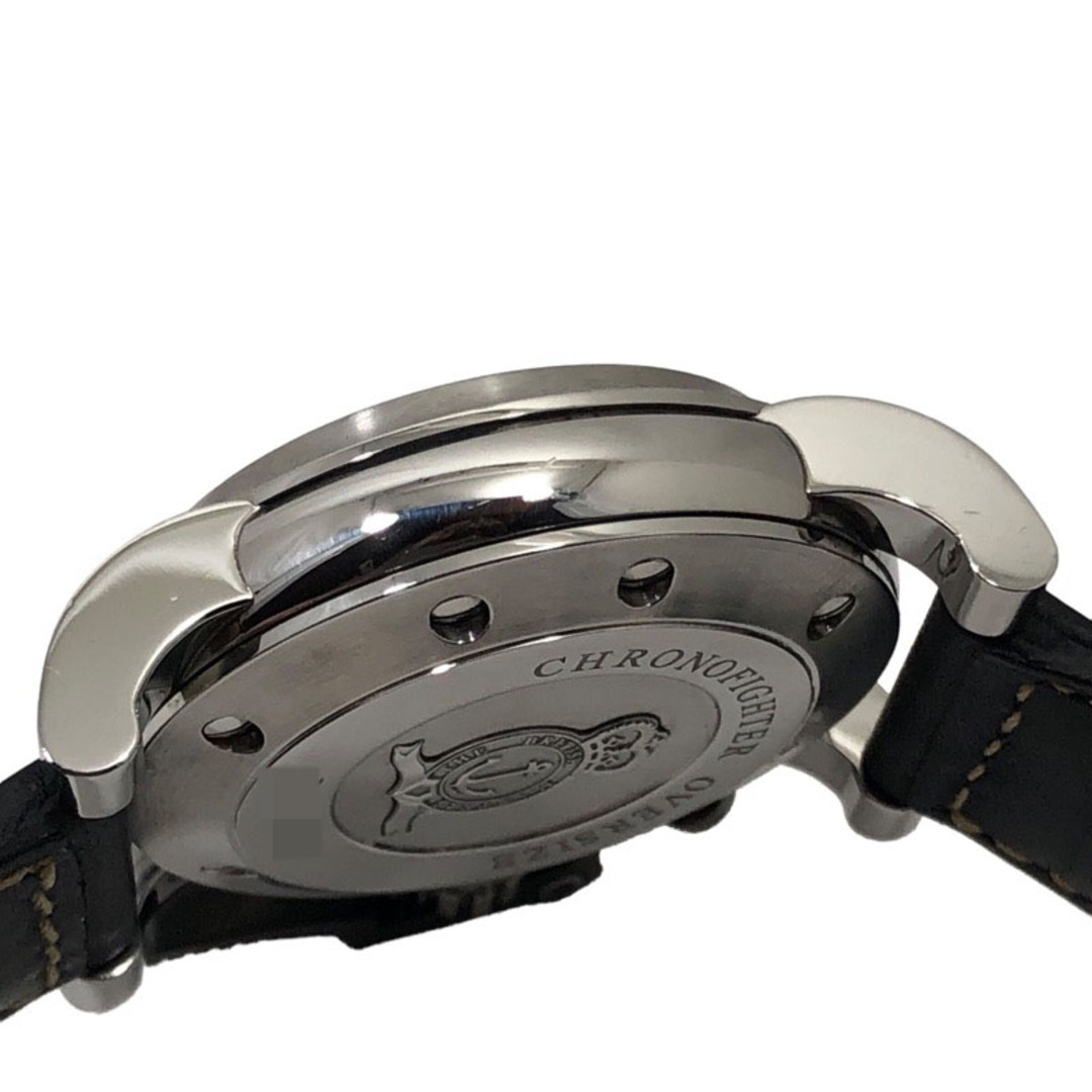 GRAHAM(グラハム)のグラハム GRAHAM クロノファイター オーバーサイズ 20VAS.B01A.L50B SS/革ベルト 自動巻き メンズ 腕時計 メンズの時計(その他)の商品写真