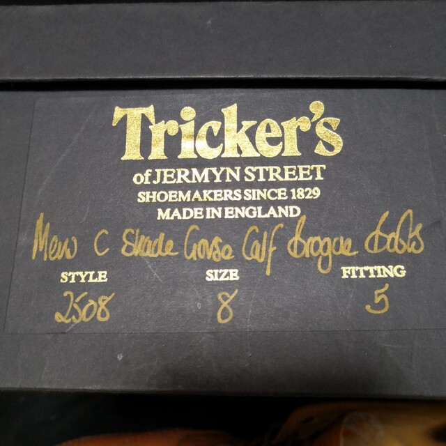 Trickers(トリッカーズ)のTricker’s トリッカーズMalton モールトン M2508 メンズの靴/シューズ(ブーツ)の商品写真