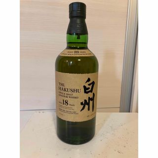 サントリー(サントリー)の白州18年　新品　箱無し　未開封 720ml(ウイスキー)