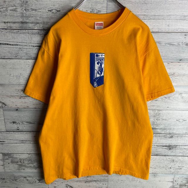 美品 人気デザイン】シュプリーム☆ビッグロゴ希少カラー半袖Tシャツ