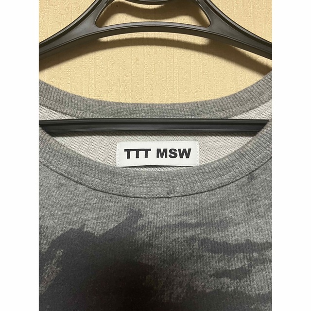 TTT_MSW - ttt msw paint sweatの通販 by くらしな｜ティーならラクマ