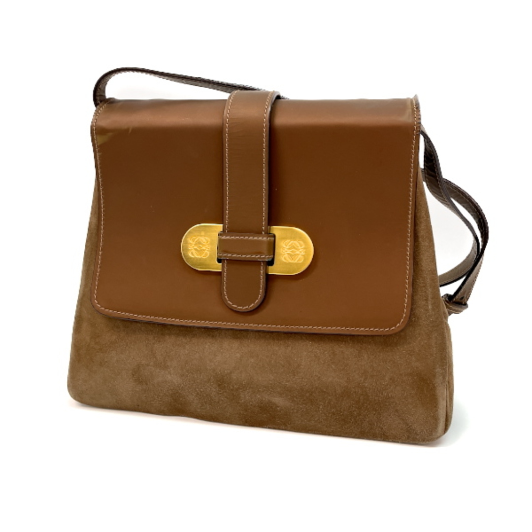LOEWE - LOEWE レア 希少 アナグラム 台形 ヴィンテージ ショルダー