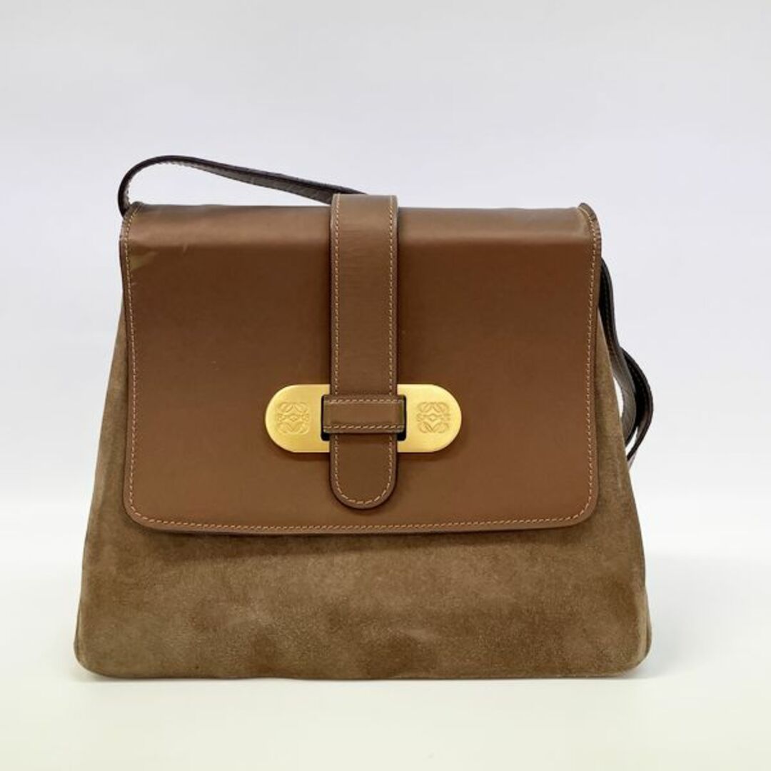 LOEWE - LOEWE レア 希少 アナグラム 台形 ヴィンテージ ショルダー