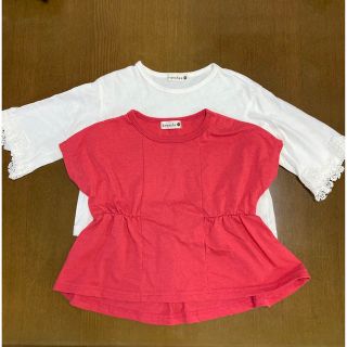 ブランシェス(Branshes)の90 ブランシェス　トップス2枚セット(Tシャツ/カットソー)