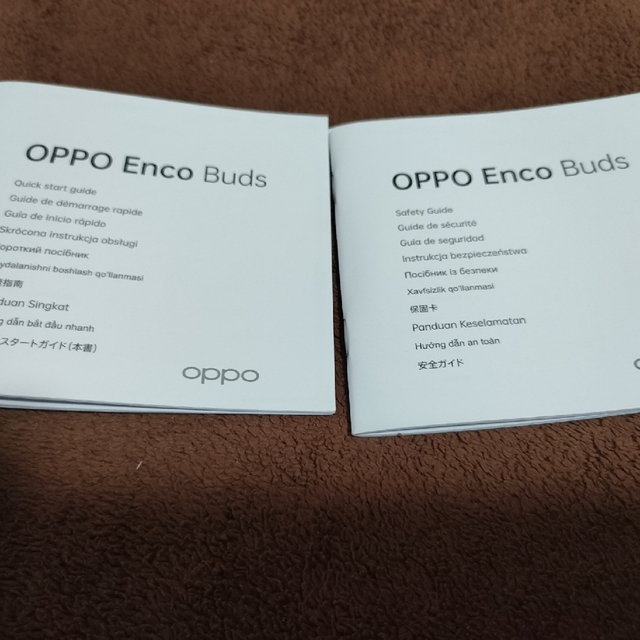 OPPO(オッポ)のOPPO Enco Buds ホワイト ワイヤレス イヤホン スマホ/家電/カメラのオーディオ機器(ヘッドフォン/イヤフォン)の商品写真