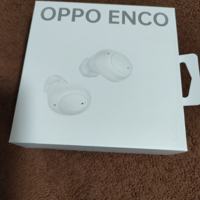 OPPO(オッポ)のOPPO Enco Buds ホワイト ワイヤレス イヤホン スマホ/家電/カメラのオーディオ機器(ヘッドフォン/イヤフォン)の商品写真