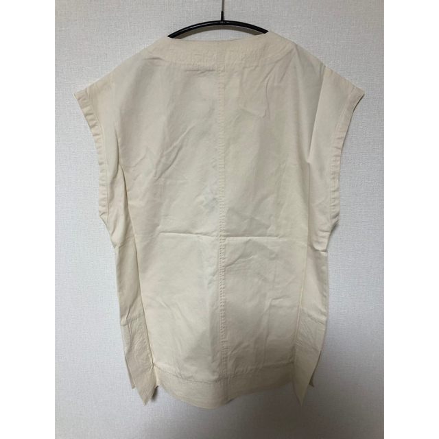 TODAYFUL(トゥデイフル)のTODAYFUL Cotton Keyneck Pullover オフホワイト レディースのトップス(ベスト/ジレ)の商品写真