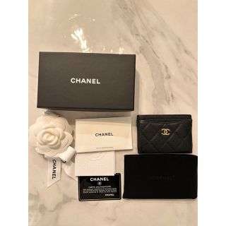 CHANEL - シャネル カードケース カーフスキン キャビアスキンの通販