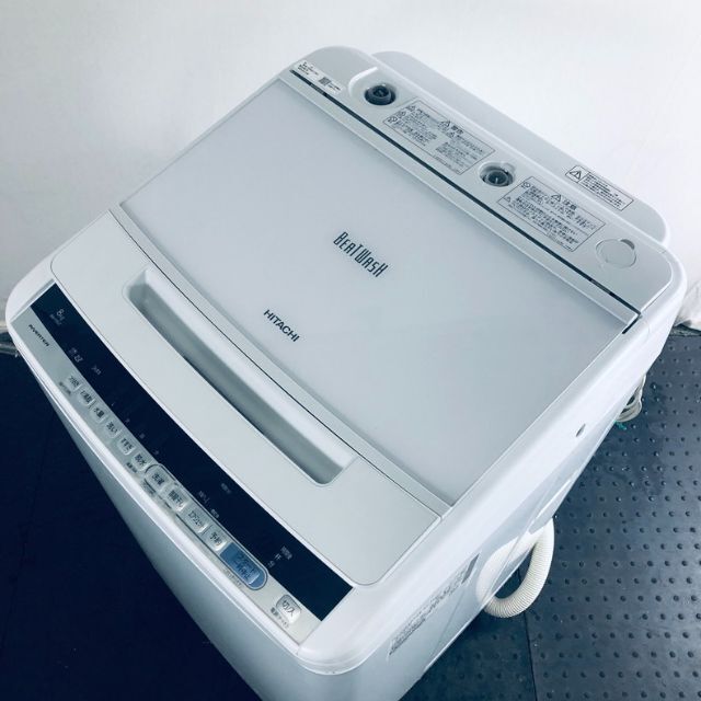 つやあり ☆送料・設置無料☆ 大型洗濯機 日立 (No.4682