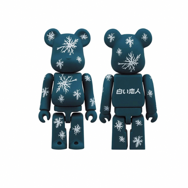 BE@RBRICK(ベアブリック)の【限定 レア】北海道 白い恋人 ベアブリックBE@RBRICK 雪の結晶 エンタメ/ホビーのおもちゃ/ぬいぐるみ(キャラクターグッズ)の商品写真