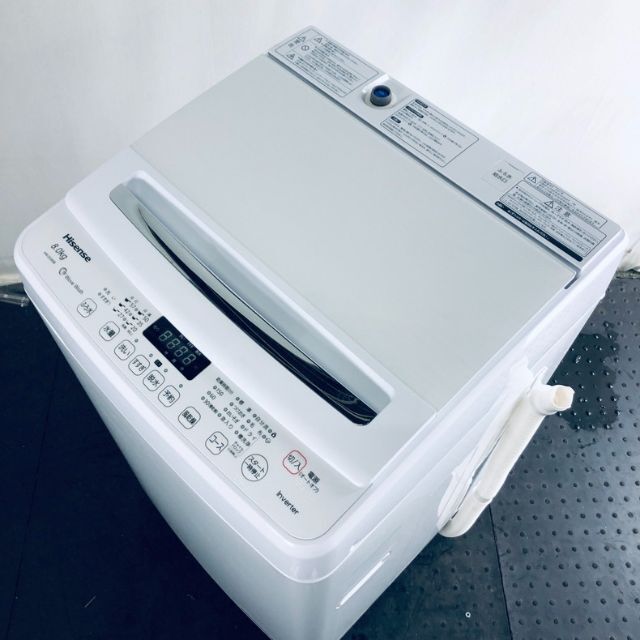 ★送料・設置無料★  大型洗濯機 ハイセンス (No.5302)
