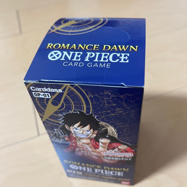 ONE PIECE(ワンピース)の【てん様専用⠀】ワンピースカードROMANCE DAWN 1BOX 新品未開封 エンタメ/ホビーのトレーディングカード(Box/デッキ/パック)の商品写真