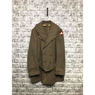 70s 米軍　実物　下士官モデル メタルボタン Pコート　ミリタリー