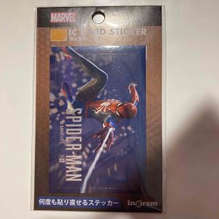 マーベル(MARVEL)のマーベル　スパイダーマン　ICカードステッカー(カード)